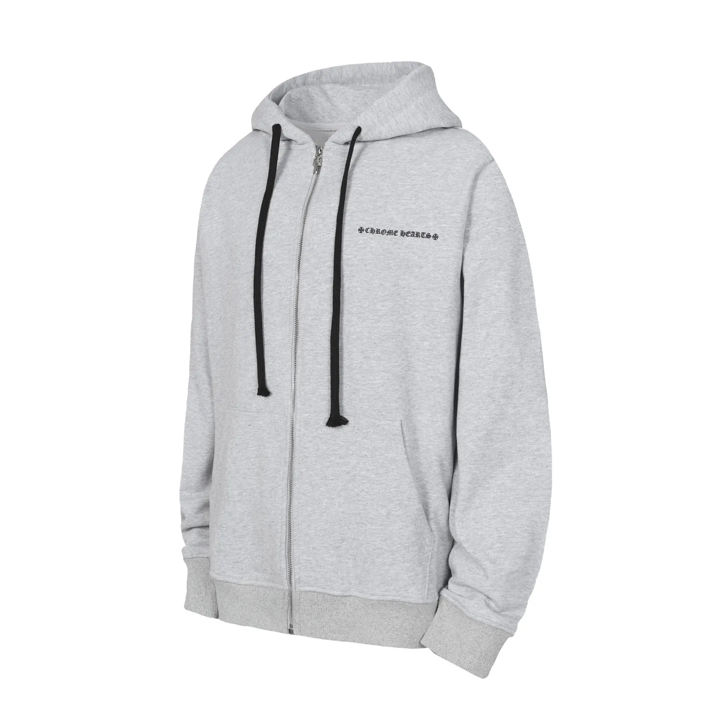 P260 -Chrome Hearts/Chrome Hearts Big Sword🗡️Print zipper sweatshirt cardigan jacket -High weight, high density and high quality. The wool is soft and delicate, soft and silky to the touch. Excellent warmth and skin-friendly properties.